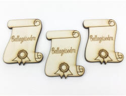  Natúr fa - Pergamen "Ballagásodra" 3db/csomag - papelito