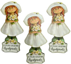  Nyomtatott dekorkarton -A világ legjobb anyukájának kislány 3db/csomag