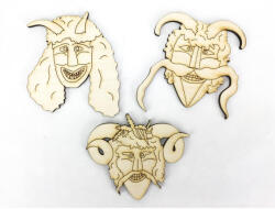 Natúr fa - Busók 6-7cm 3db/csomag - papelito