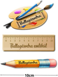  Nyomtatott dekorkarton - Ballagás csomag 3db/csomag - papelito