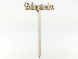  Natúr fa - Beszúrós " Ballagásodra" felirat 23cm - papelito