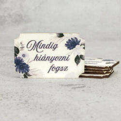  Nyomtatott dekorkarton - Mindig hiányozni fogsz 3db/cs - papelito