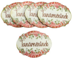 Nyomtatott dekorkarton - Tanárnéninek táblák 5db - papelito