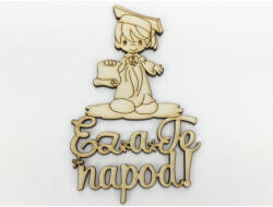  Ballagó kisfiú - "Ez a Te napod" 8*13, 5cm, 5942