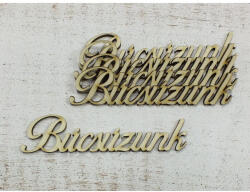 Búcsúzunk" felirat 5db/csomag - papelito