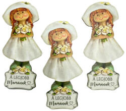 Nyomtatott dekorkarton -A legjobb mamának kislány 3db/csomag