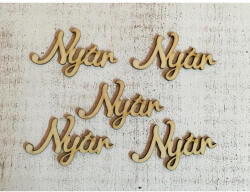  Natúr nyár 7cm 5db/csomag - papelito