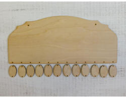 Natúr fa - Naptár tábla + 12db táblácska - papelito