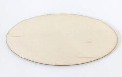  Fatábla / hűtőmágnes alap 5*10cm ovális 1831 (1831)