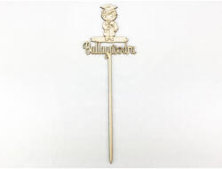  Natúr fa - Beszúrós felirat "Ballagásodra" fiú - papelito