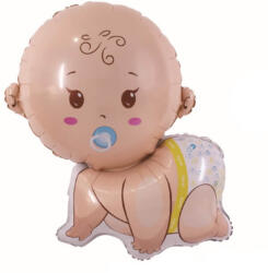 Balloons4party Balon folie bebelus baiat in 4 labe 75 x 65 cm - articole-petreceri - 14,99 RON