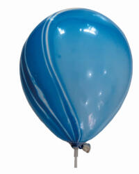 Balloons4party Set 5 baloane latex albastru degrade 35 cm