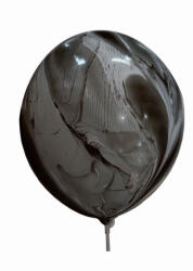 Balloons4party Set 5 baloane latex negru degrade 35 cm