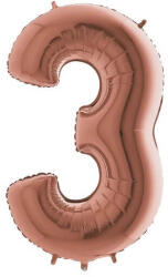 Balloons4party Balon folie cifra rose gold 40 cm