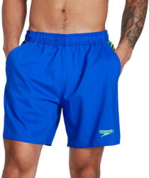Speedo sport panel 16 watershort blue flame/bright zest/black s - uk32