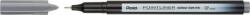 Pentel tűfilc SZÍNES Pointliner 0, 4 mm - szürke (S40-N)