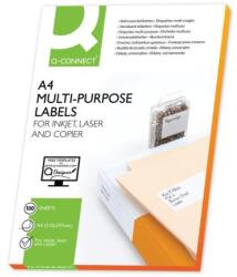 Q-CONNECT Univerzális címkék 105x37 mm Q-CONNECT A4 100 lap