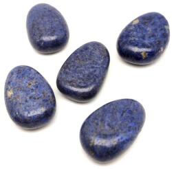 R. M. ékszer Átfúrt Dumortierit csepp medál (020522)