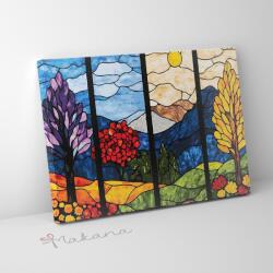 Makana Mozaikkép - Számfestő készlet, kerettel (40x50 cm)