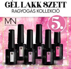 Mystic Nails Gél lakk Szett 05 - Ragyogás kollekció (HEMA-free) - 6 db x 6 ml