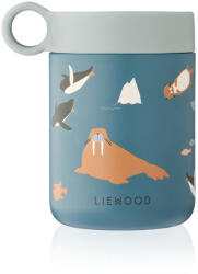 Liewood Recipient termos din otel inoxidabil - Kiani - Arctic Sea / Ocean View - Liewood