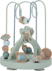 Little Dutch Jucarie din lemn FSC - Spirala cu Activitati Mare - Forest Friends - Little Dutch
