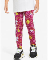 PUMA x Smiley World Printed Leggings Pink - magazinko