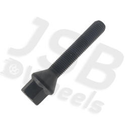  Prezon janta aliaj negru M12x1.5 60 mm (SSA5S5S Black)