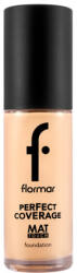 Flormar Fond de ten mat Perfect Coverage Mat Touch 306 Pastelle, 30ml, Flormar