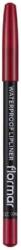 Flormar Creion de buze Waterproof No 217 Chic Crimson, 1.14g, Flormar