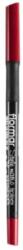 Flormar Creion de buze Stylematic No 10 Vivid Red, 0.35g, Flormar