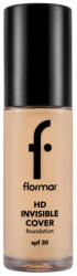 Flormar Fond de ten Invisible Cover HD 50 Light Beige, 30ml, Flormar