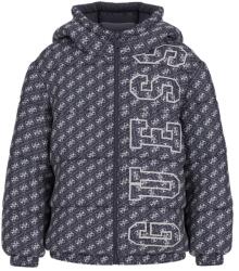 GUESS Зимно яке за момче в тъмно син цвят с бели лога Guess