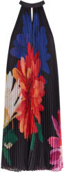 Ted Baker Rochie Scotlia Printed Halter Neck Pleated Maxi 280073 black (280073 black)