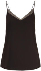 TED BAKER Top Lulea Chiffon Insert Cami 281614 black