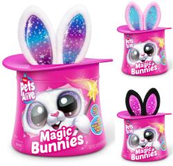 Pets Alive - Jucarie de plus interactiva cu accesorii surpriza, Iepurasul Magician (9549) Figurina