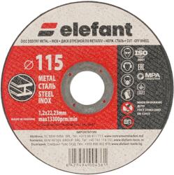 ELEFANT Disc abraziv pentru metal-inox ELEFANT 115*1, 2*22, 23 (9635)