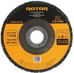 ROTOR Disc abraziv pentru indepartarea vopselei din lemn si fier 125 X 22.2 TYPE CORAL granulatie 80 ROTOR (15948)