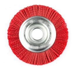 ROTOR Perie circulara din nylon abraziv, pentru inox 12*125mm granulatie 80 ROTOR (15998)