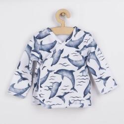 Nicol Tricou de bumbac pentru copii Nicol Dolphin, mărime 62 (3-6l)