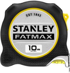 STANLEY FMHT38232-0, ruleta FatMax Pro 10m, BladeShield, BladeArmor, 10m x 32mm, frana cu degetul, imprimare pe ambele fete (FMHT38232-0)