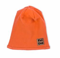 Nicol Căciuliţă de bumbac pentru bebeluşi Nicol Fox Club, portocalie, mărime 92/98