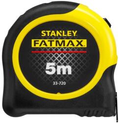 STANLEY 0-33-720, ruleta fatmax 5m, Mylar®, BladeArmor, tru-zero, rupere la 3.35m, 5m x 32mm, blister (0-33-720)