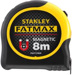 STANLEY FMHT0-33868, ruleta magnetica fatmax 8m, Mylar®, BladeArmor, tru-zero, rupere la 3.2m, magnet detasabil, 8m x 32mm, blister (FMHT0-33868)