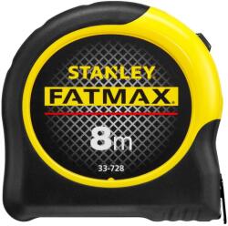 STANLEY 0-33-728, ruleta fatmax 8m, Mylar®, BladeArmor, tru-zero, rupere la 3.35m, 8m x 32mm, blister (0-33-728)