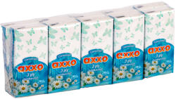  AXXO 3 rétegű 10x10-es kiszerelésű papírzsebkendő