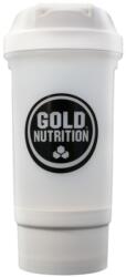Gold Nutrition Shaker - White [600 мл] Бял