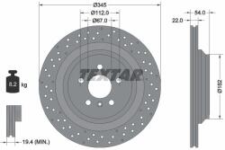 TEXTAR Disc frana TEXTAR 92283703 (92283703)