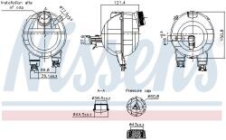 NISSENS Vas de expansiune, racire NISSENS 996306 (996306)