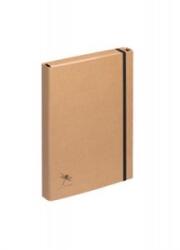 PAGNA Füzetbox, A4, 40 mm, nátronpapír, 'Pur', barna (PG2131611) (PG2131611)